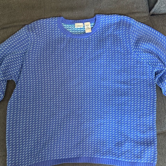 Blue Patterned Sweater - Picture 4 of 5